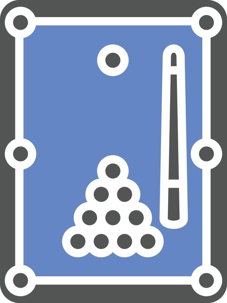 Billard-Icon-Stil vektor