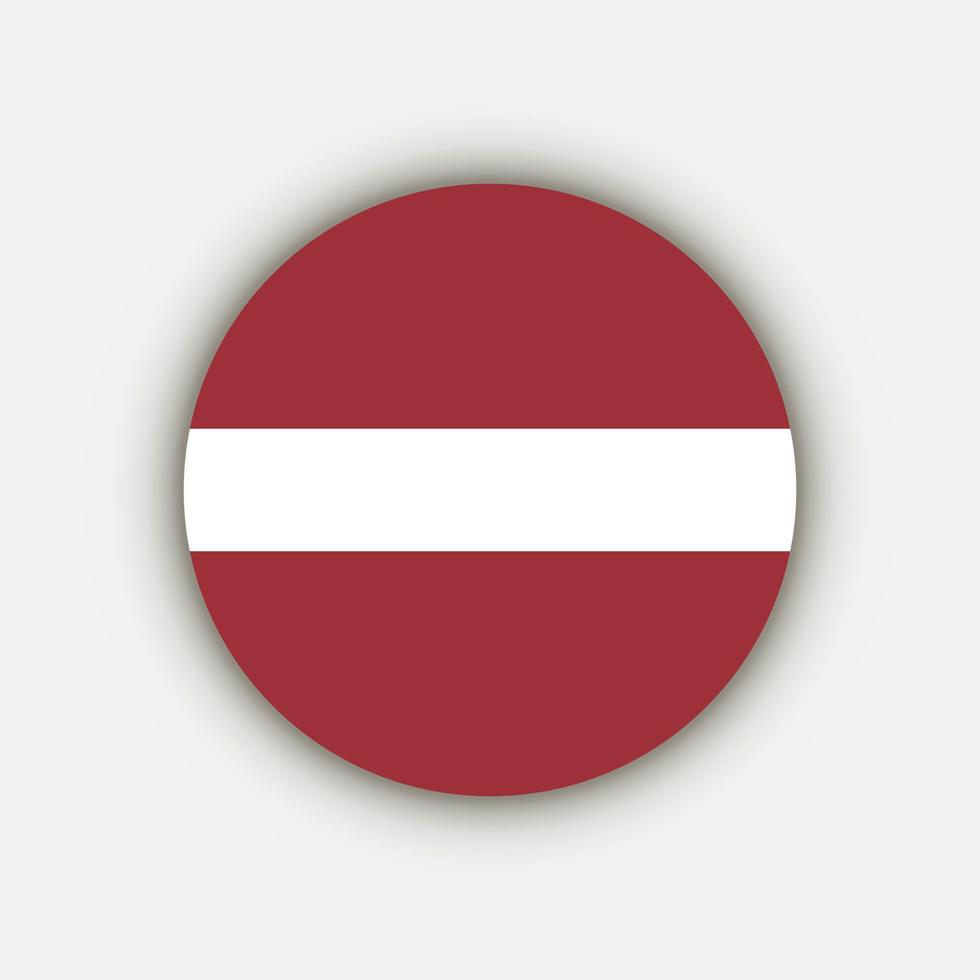 Land Lettland. Lettland Flagge. Vektor-Illustration. vektor