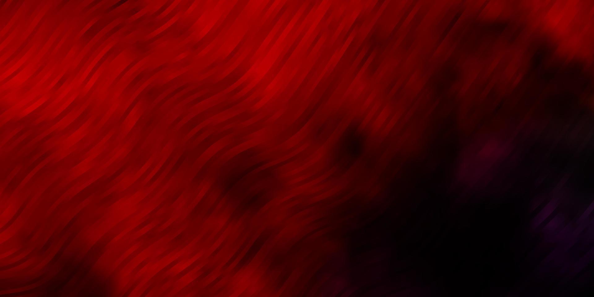 hellrosa, roter Vektorhintergrund mit Bögen. vektor
