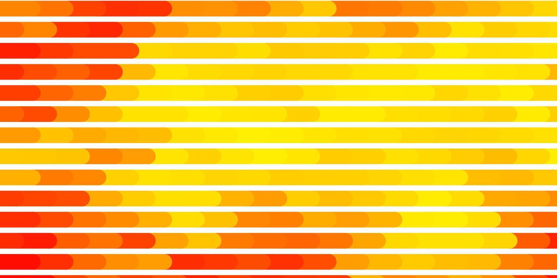 ljus orange vektor layout med linjer.