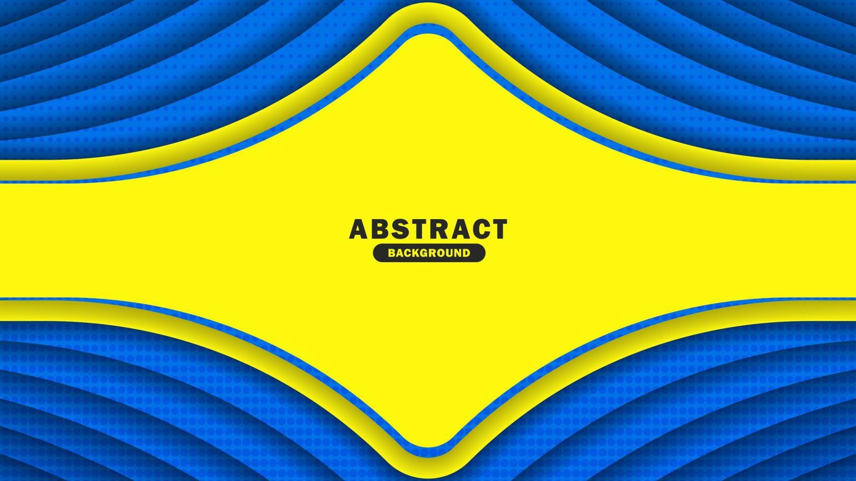 moderner abstrakter Hintergrund. gelbe und blaue Vektor abstrakte Hintergrundvorlage. Hintergrundvektorillustration, eps 10