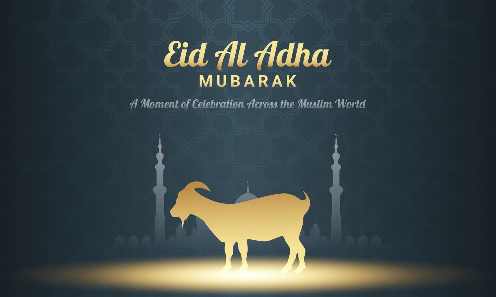 eid al adha hintergrund. geeignet für Grußkarten, Tapeten und andere. vektor