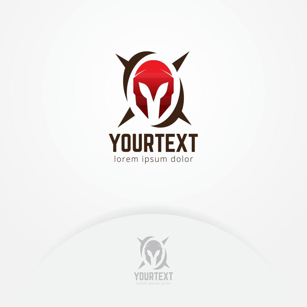 Gladiator-Fitness-Logo-Design vektor