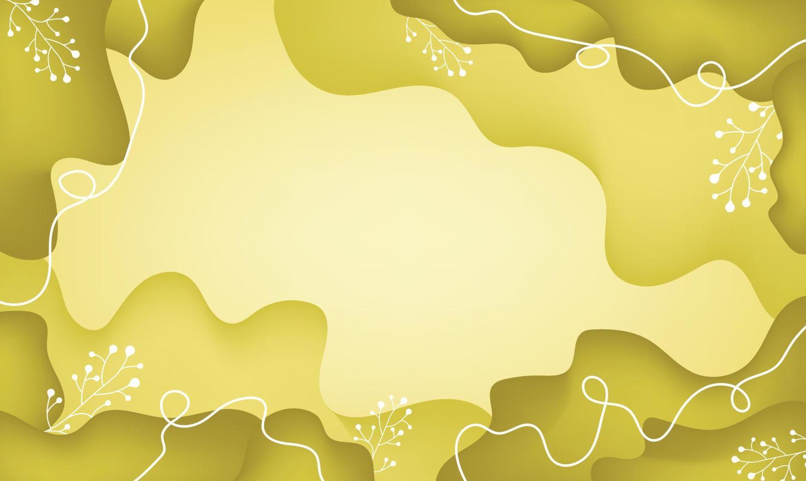 gul tapet bakgrund visa interiör scen vektor bakgrund geometrisk mall banner färg