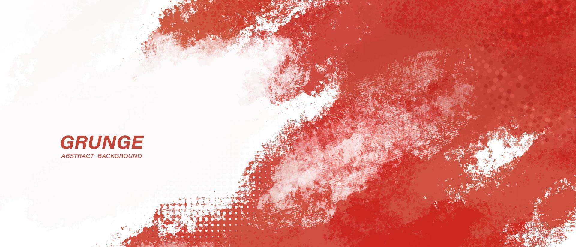 weißer und roter schmutziger Schmutzbeschaffenheitshintergrund vektor
