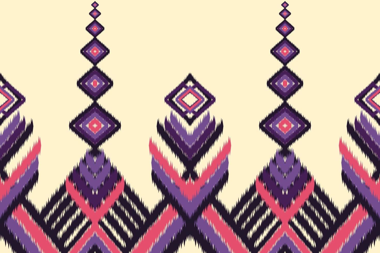 traditionelles Design des geometrischen ethnischen orientalischen Musters für Hintergrund. vektor