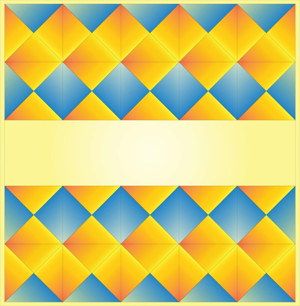 Hintergrundschablonenverlauf blau und gelb vektor