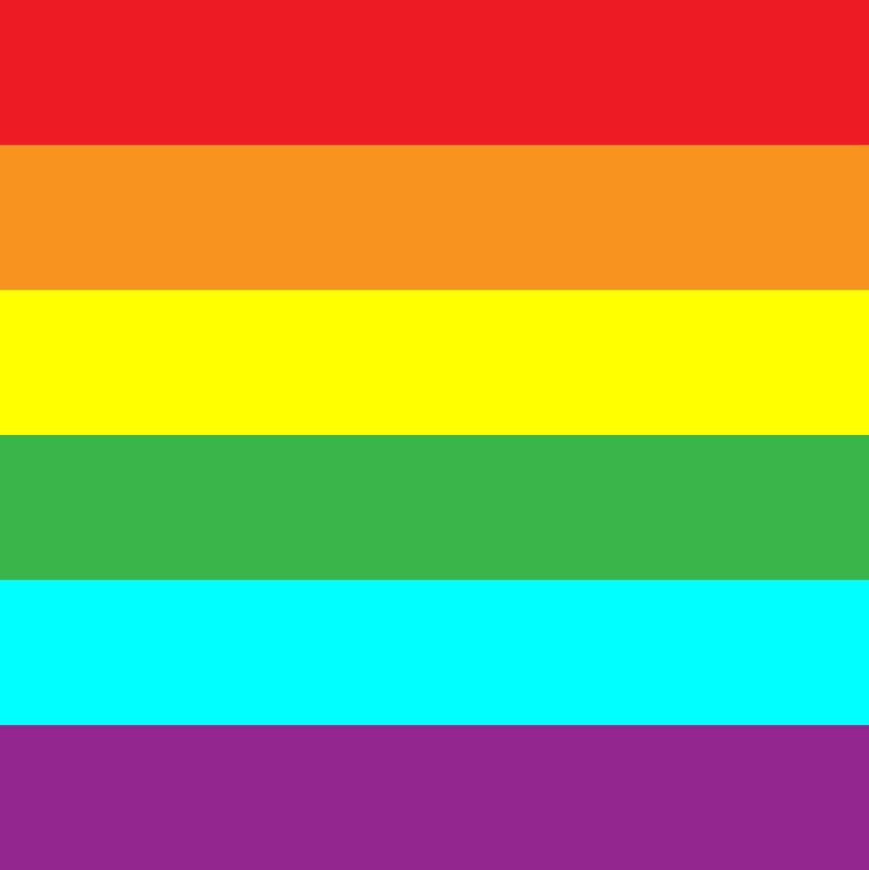 LGbt regnbågsfärg i fyrkantig bakgrund för mall, banner. vektor