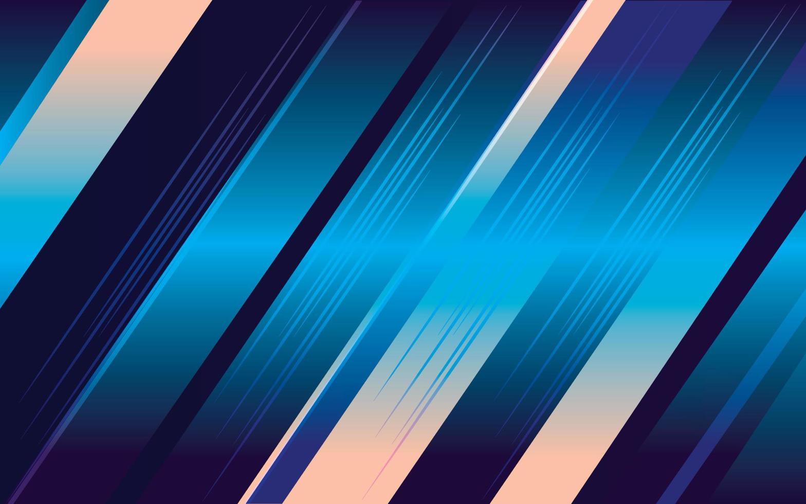 Abstrakter Hintergrund, geometrische moderne Elemente mit blauem Farbverlauf für Banner, 2D-Illustration vektor