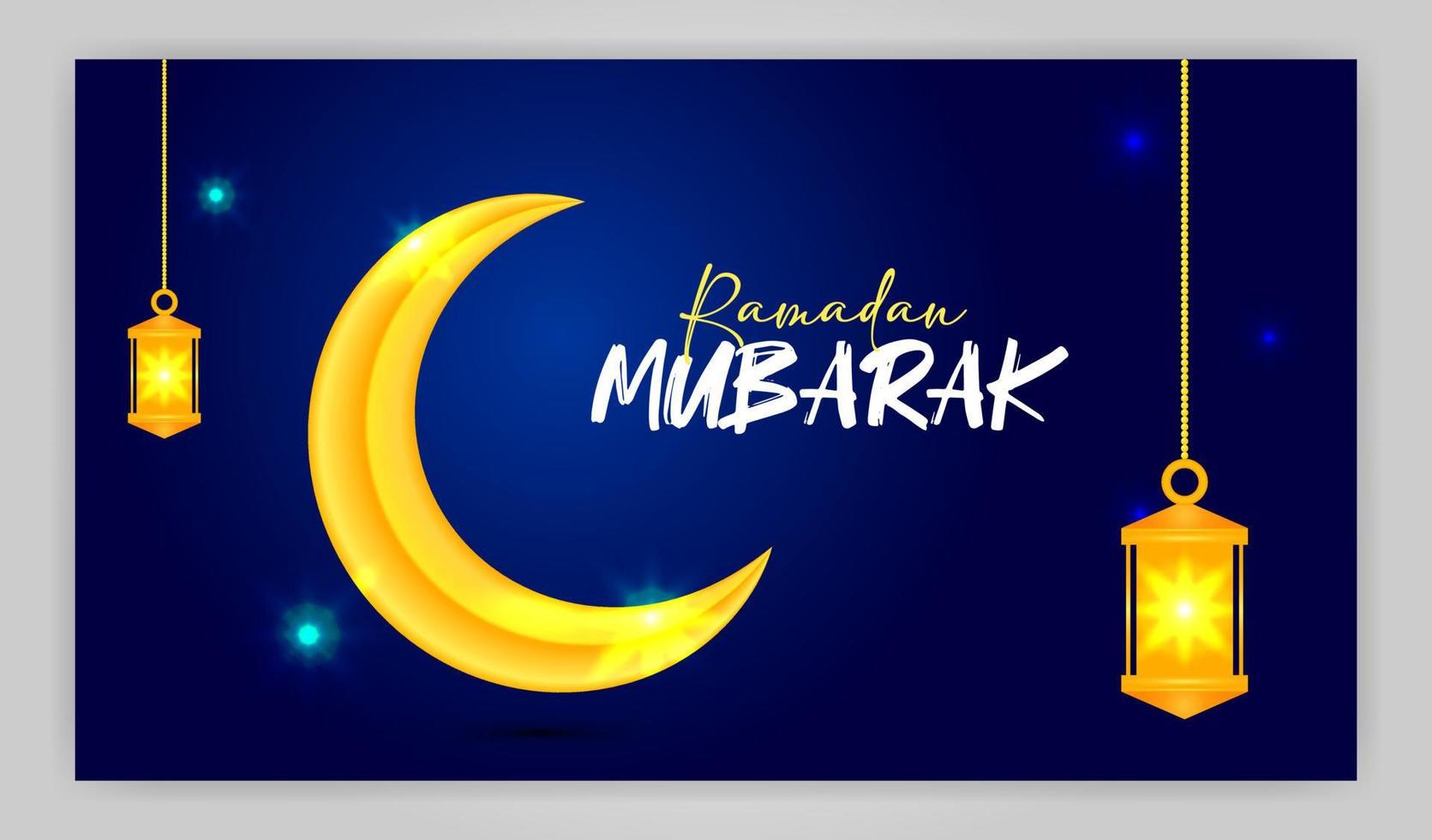 kreative Ramadan-Social-Media-Anzeigen-Banner-Design-Vorlage. eps-Vektordatei in Ebenen zur einfachen Bearbeitung. vektor