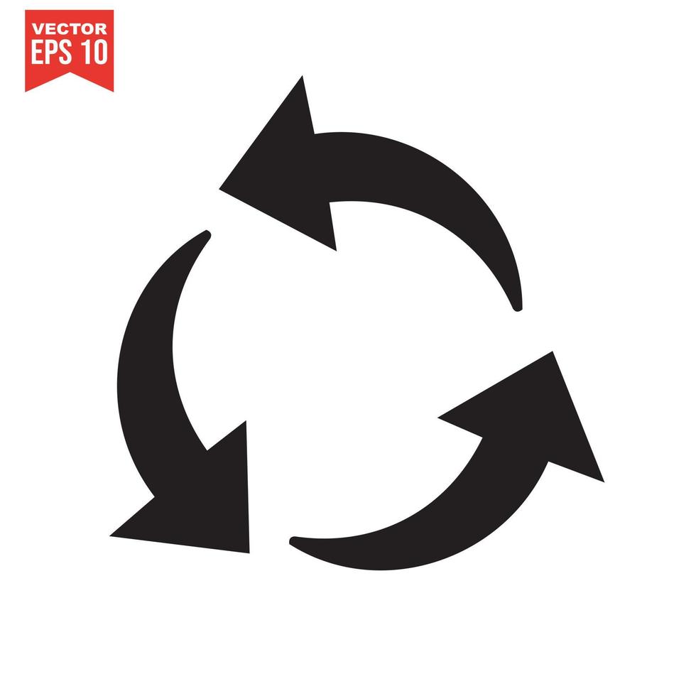 Recycling-Icon-Set, Vektor eps10.
