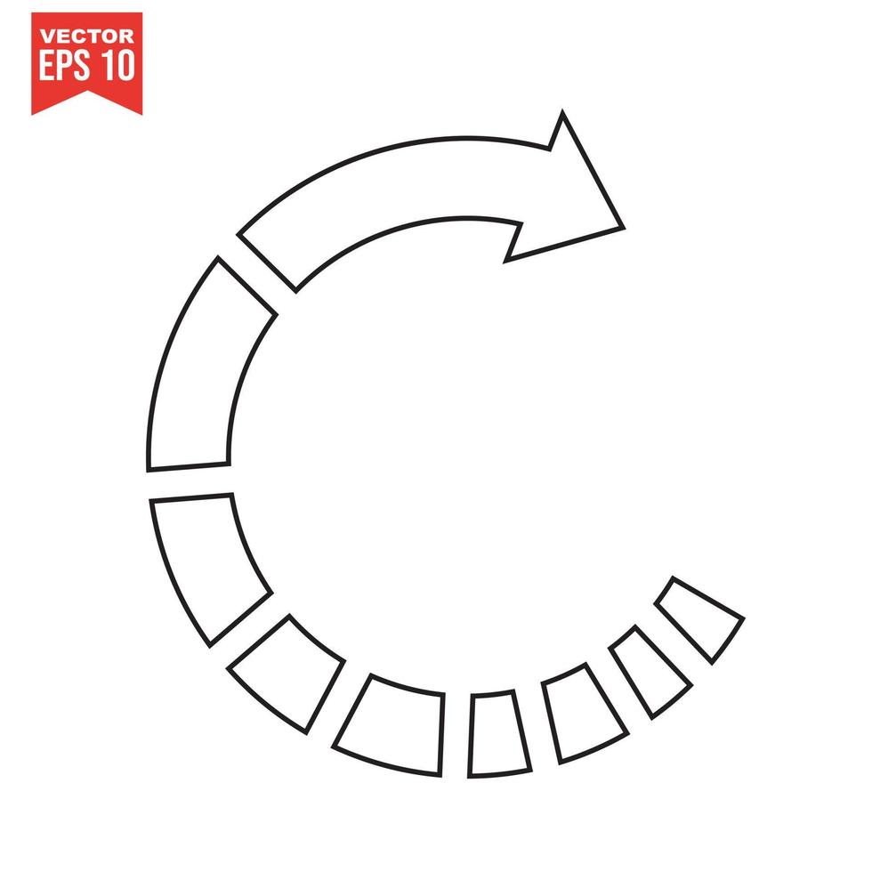 Recycling-Icon-Set, Vektor eps10.