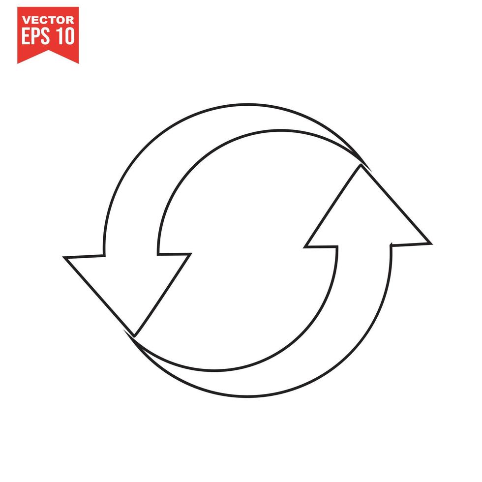 Recycling-Icon-Set, Vektor eps10.