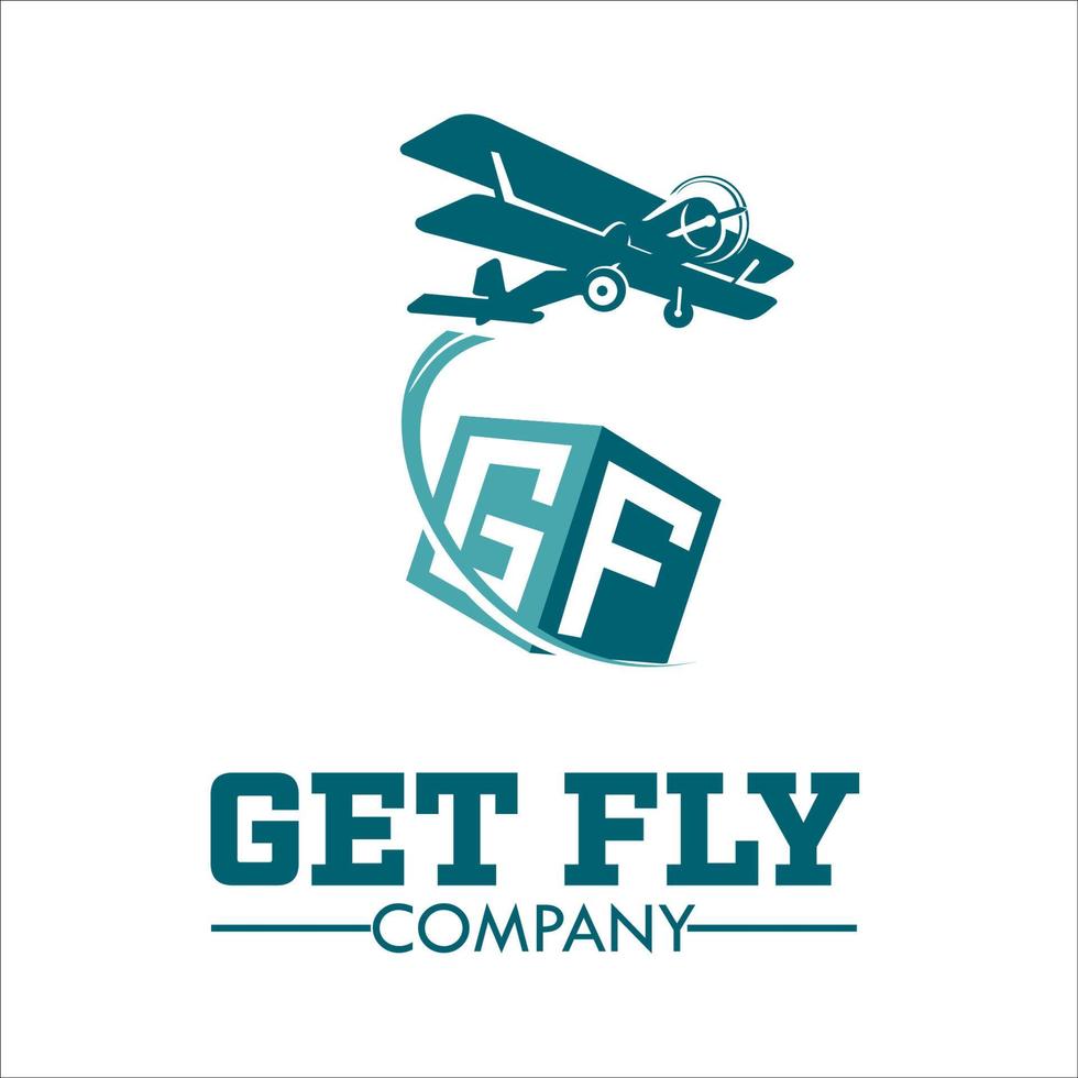 Holen Sie sich das exklusive Fly-Logo vektor