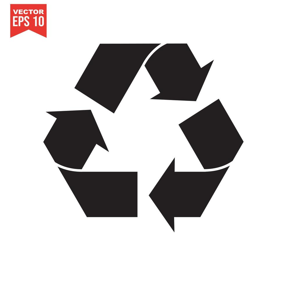 Recycling-Icon-Set, Vektor eps10.