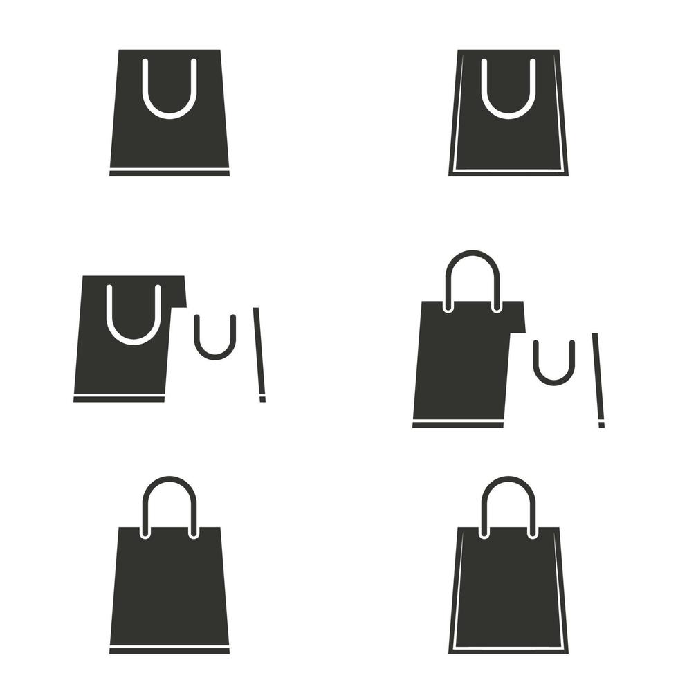 vektor illustration på temat shoppingväska