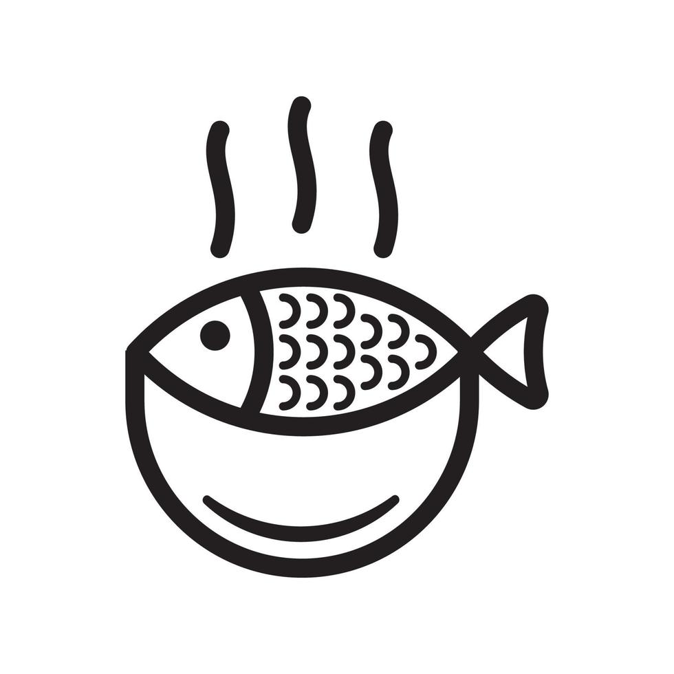 Fisch-Icon-Design vektor