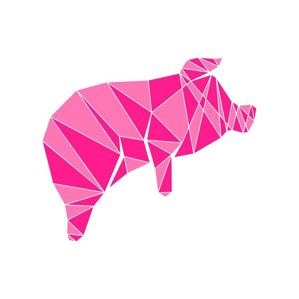 Schwein-Icon-Design vektor