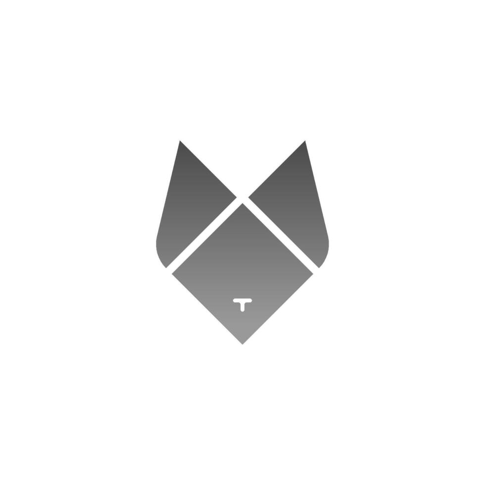 Katze Symbol Logo Design Illustration Vektor