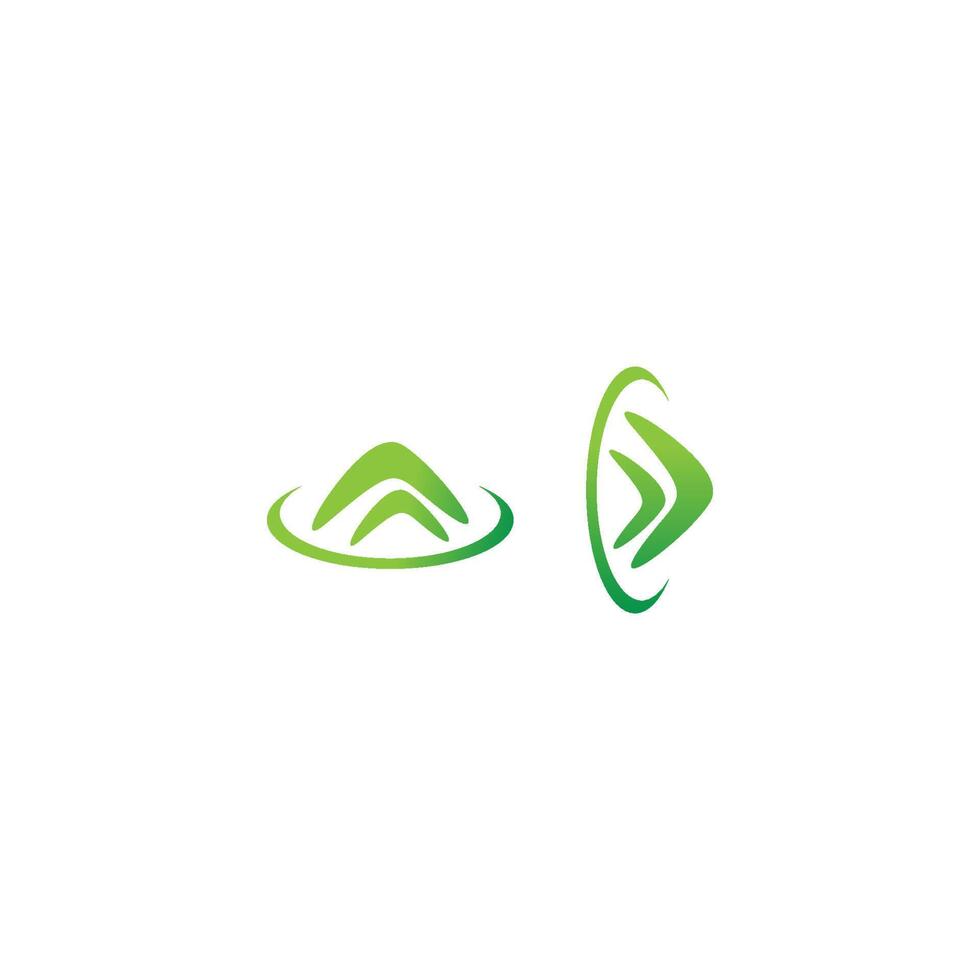 Bumerang-Logo Symbol Illustration Vektor flache Design-Vorlage