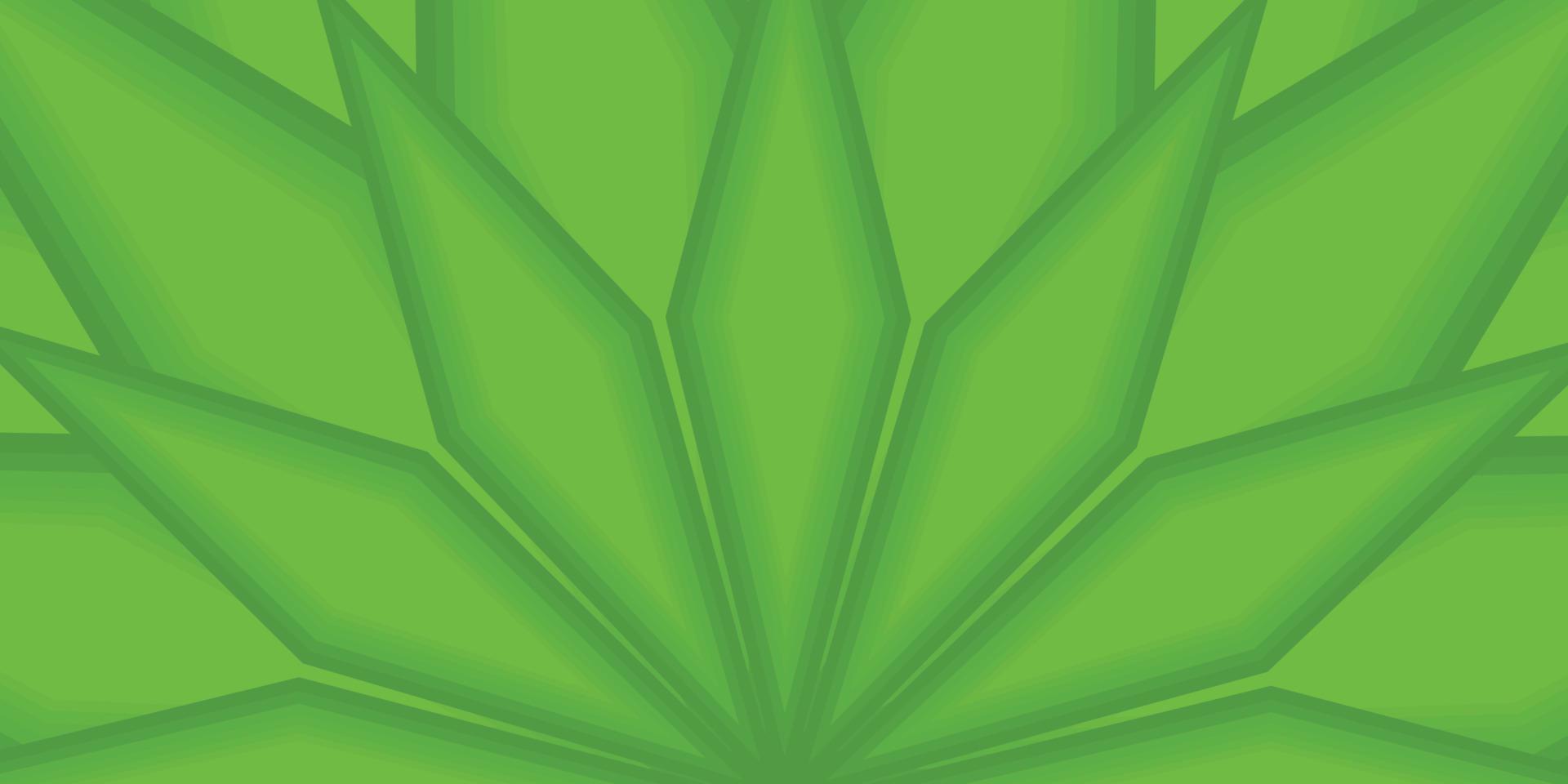 Blume Blatt natürliche grüne Farbe Element Dekoration abstrakt Hintergrund Textur Tapete Kunst Design Vektor-Illustration vektor
