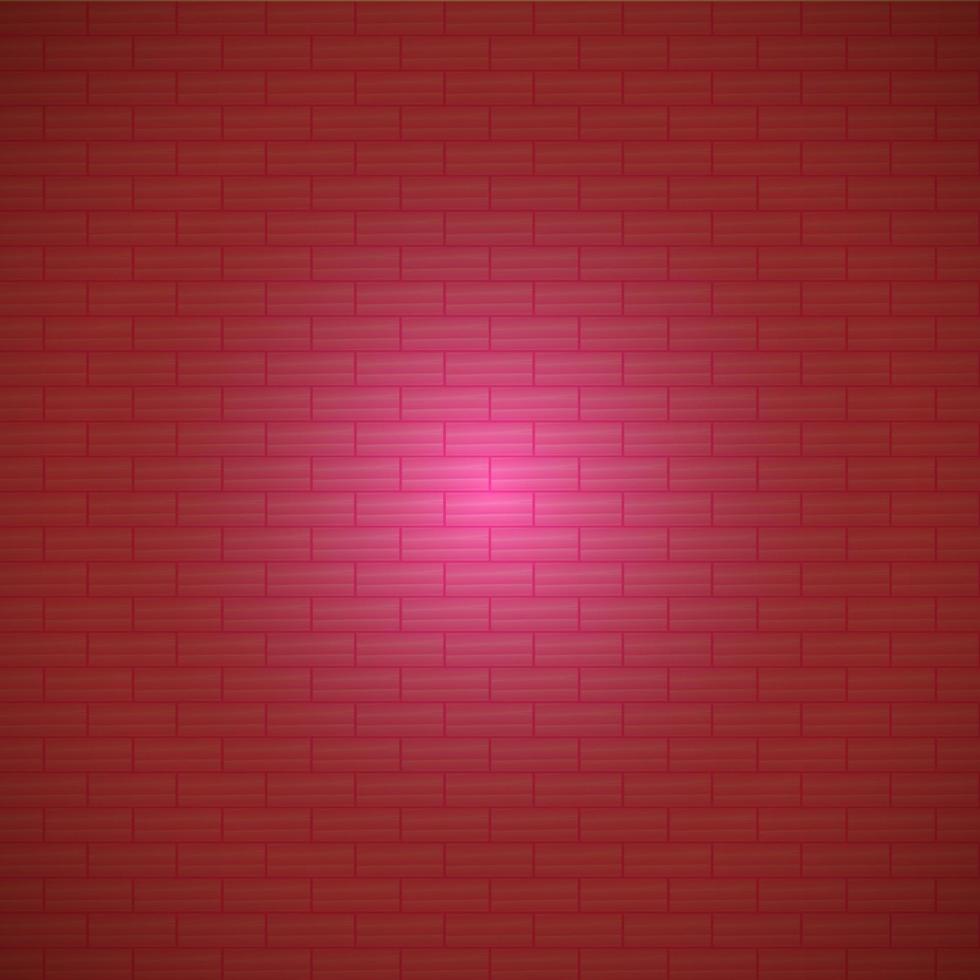 Backsteinmauer Architektur Licht glänzend abstrakt Hintergrundbild Muster nahtlose Vektor-Illustration vektor
