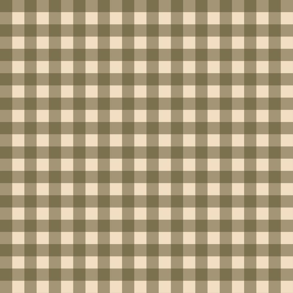 karierter Mustervektor, der Tartan, Gingham-Muster, Tartan-Stoffstruktur im Retro-Stil ist, gefärbt vektor