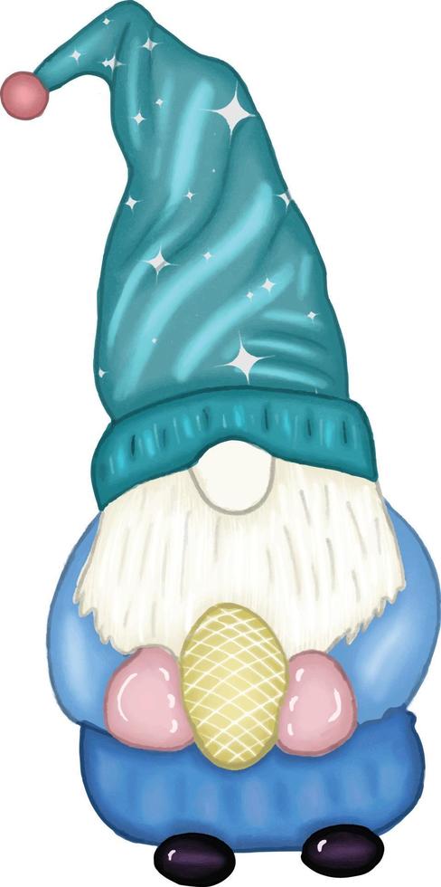 påsk gnome element vektor