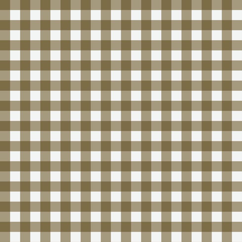 karierter Mustervektor, der Tartan, Gingham-Muster, Tartan-Stoffstruktur im Retro-Stil ist, gefärbt vektor