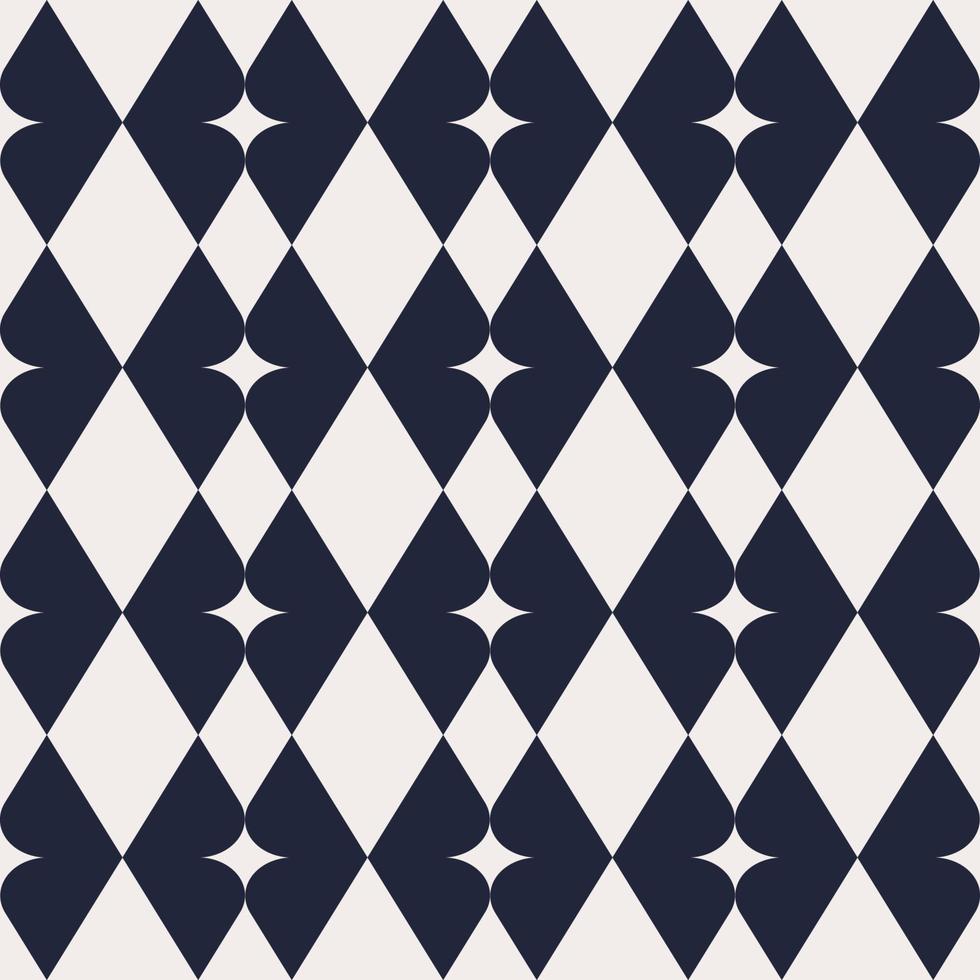 blå-vit färg neo klassisk stil geometrisk romb form sömlösa mönster bakgrund. använd för tyg, inredningselement, klädsel, omslag. vektor