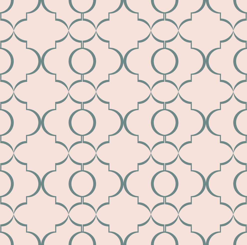 abstrakter islamischer, persischer Spalier geometrische Form nahtloser Musterhintergrund. ethnisches marokkanisches farbdesign. Verwendung für Stoffe, Textilien, Innendekorationselemente, Polster, Verpackungen. vektor