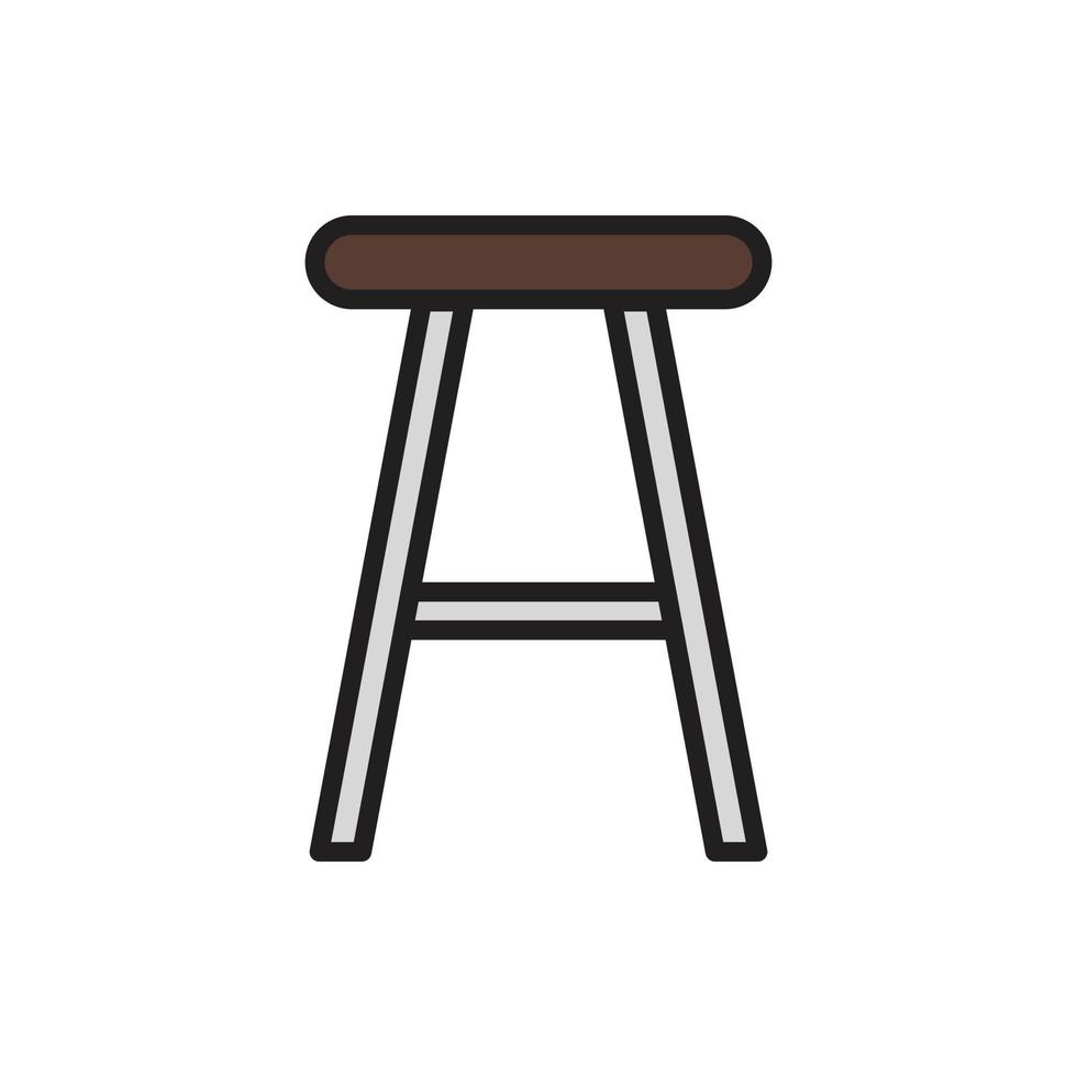 Stuhl für Website-Grafikressource, Präsentation, Symbol vektor