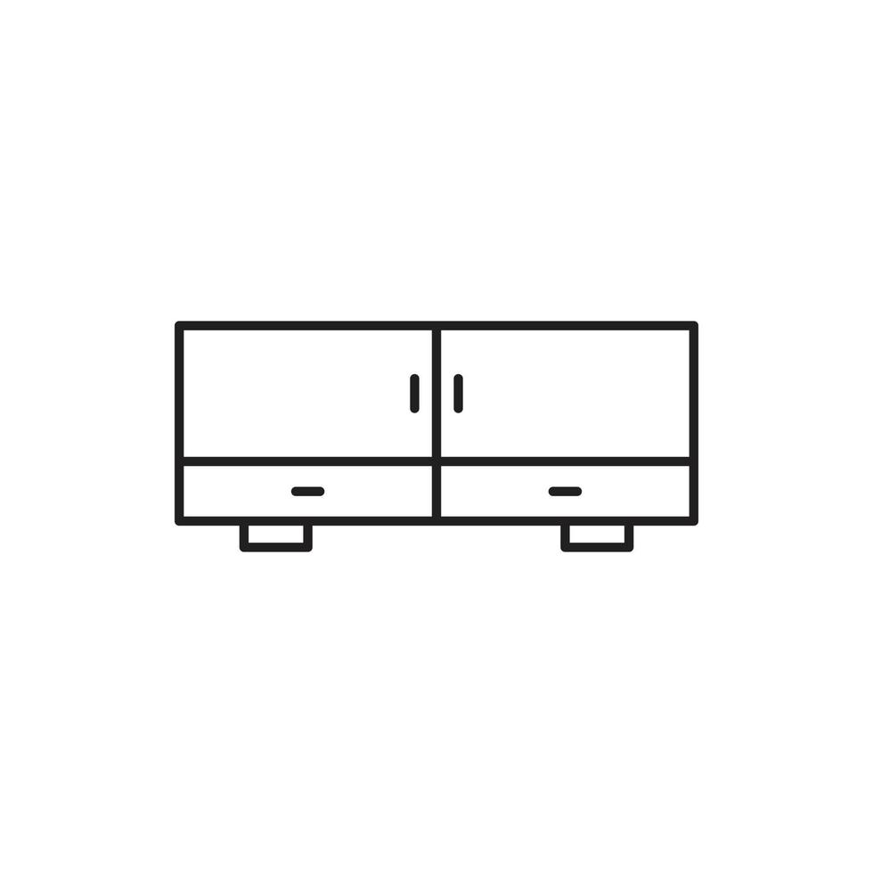 Schrank Kleiderschrank für Website Grafikressource, Präsentation, Symbol vektor