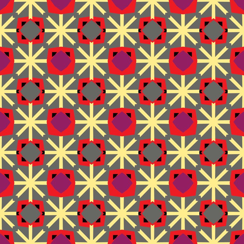 abstrakta geometriska sömlösa mönster från unik shape.can använda för tapeter, presentförpackning eller bakgrund vektor