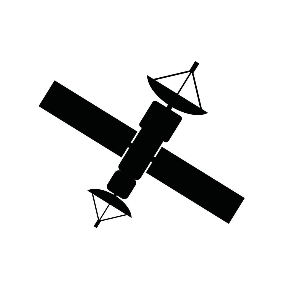 Symbol für den Satellitenraum vektor