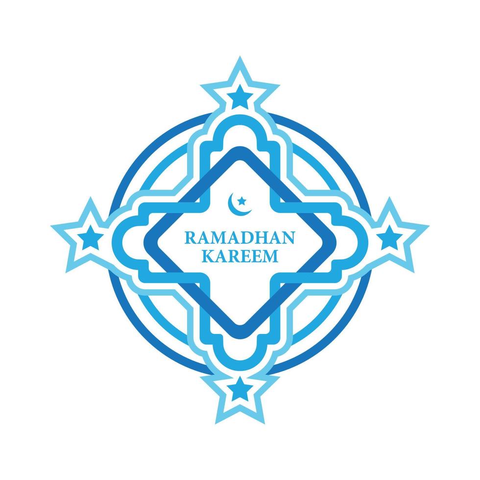 ramadhan kareem prydnad vektor bakgrund