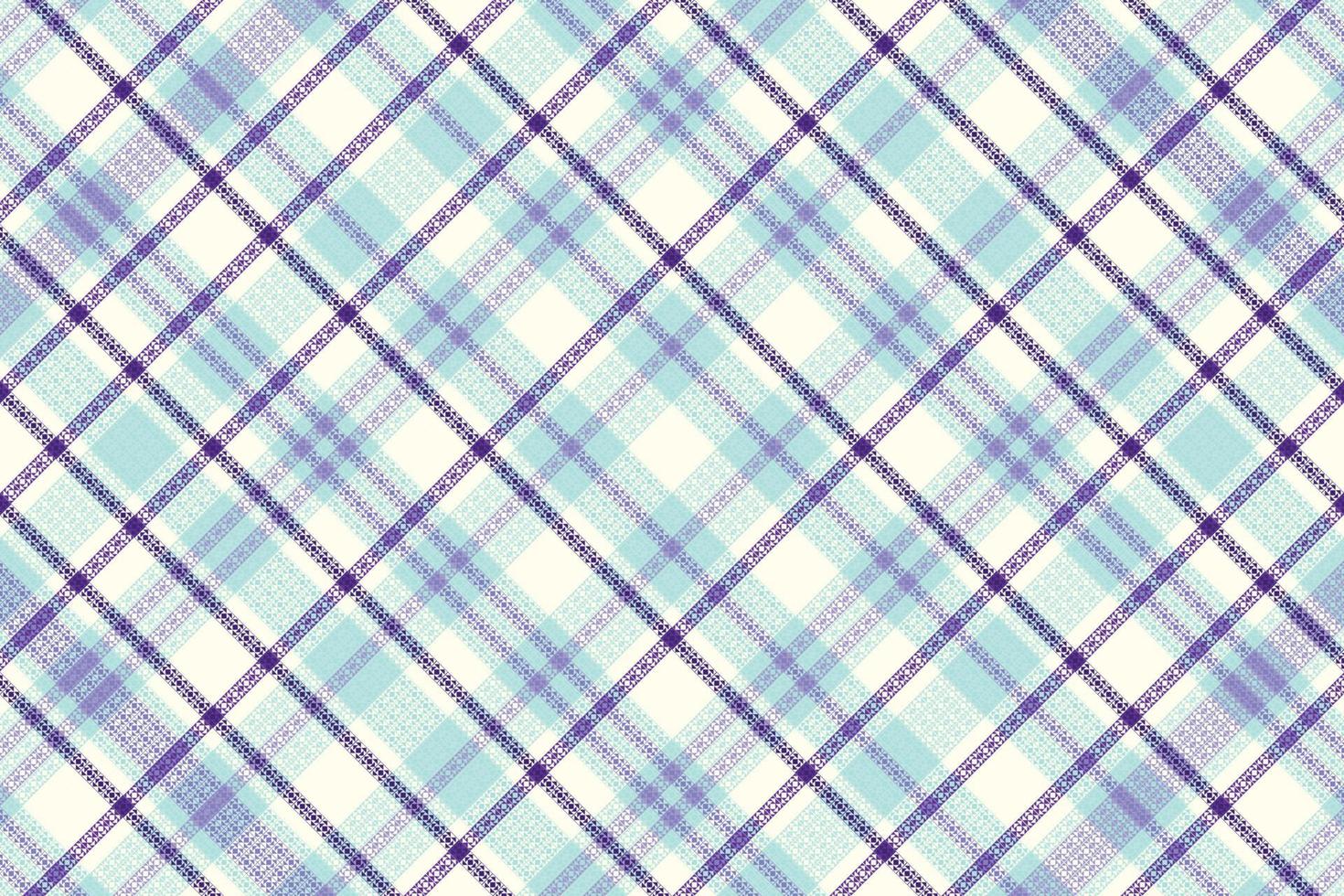 tartan rutigt mönster med textur och retro färg. vektor