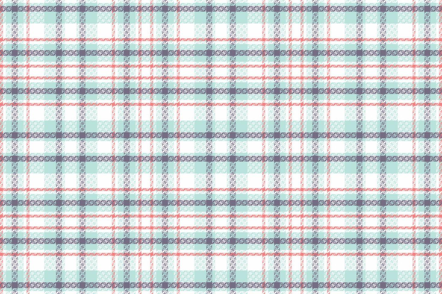 Tartan-Plaidmuster mit Textur und Retro-Farbe. vektor