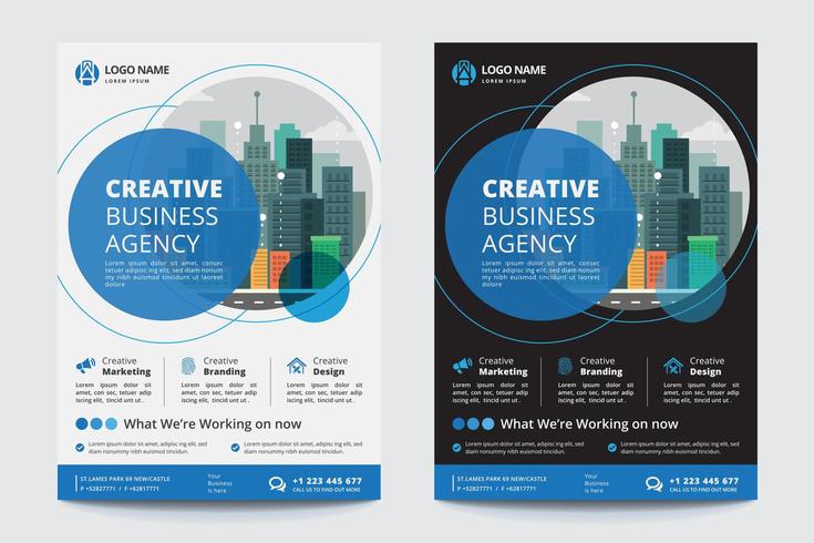 Kreative Business Agency-Vorlage vektor