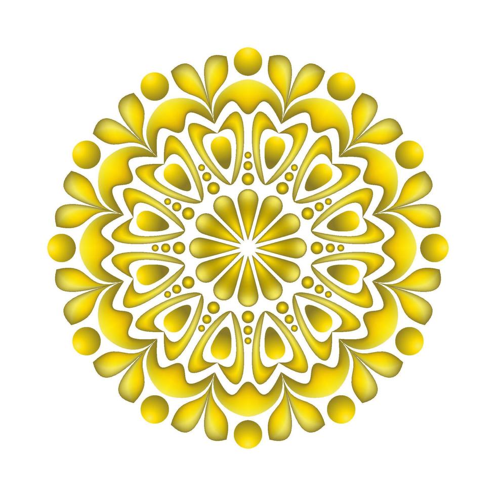 eleganta och unika mandala ornament vektor