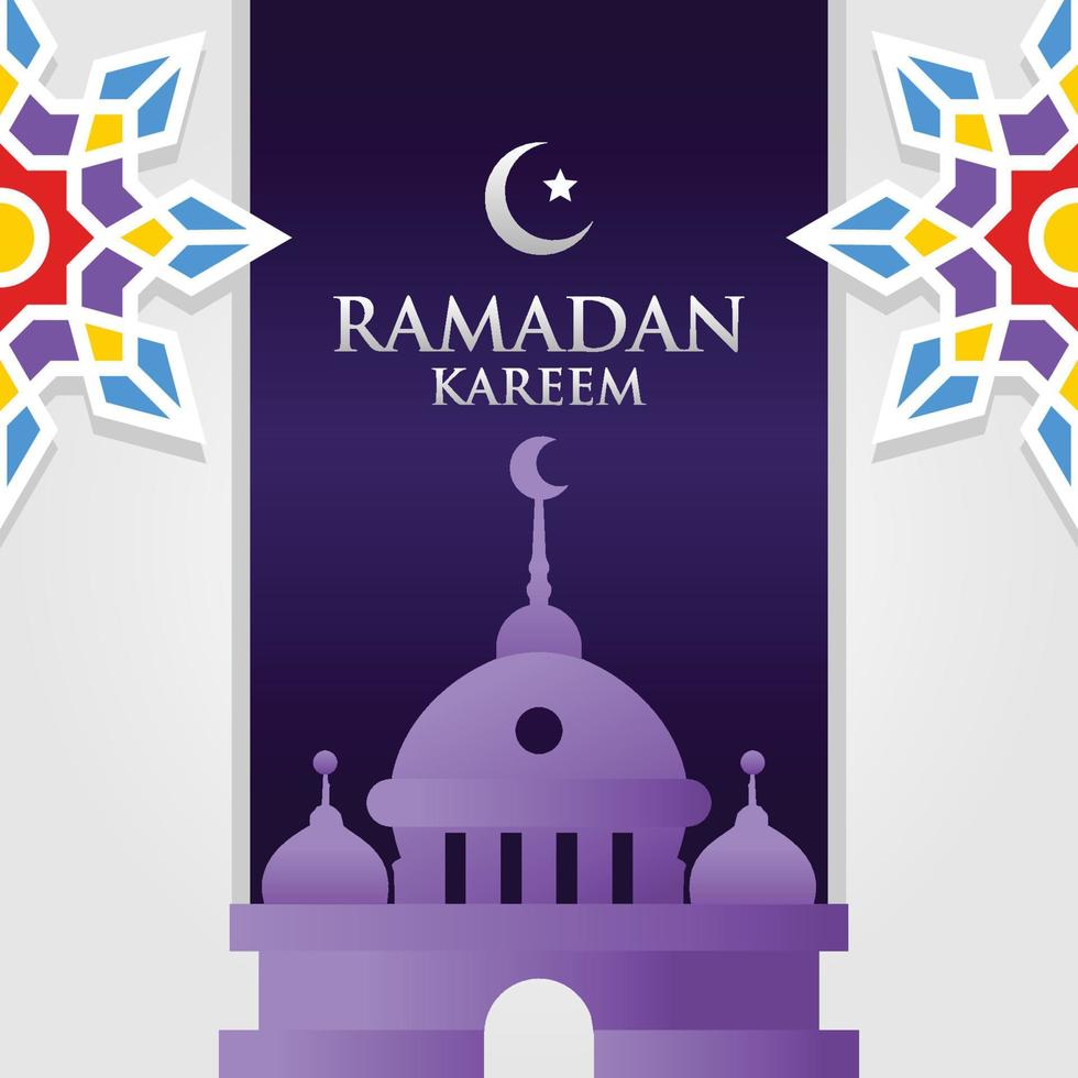 ramadan kareem design feiern vektor