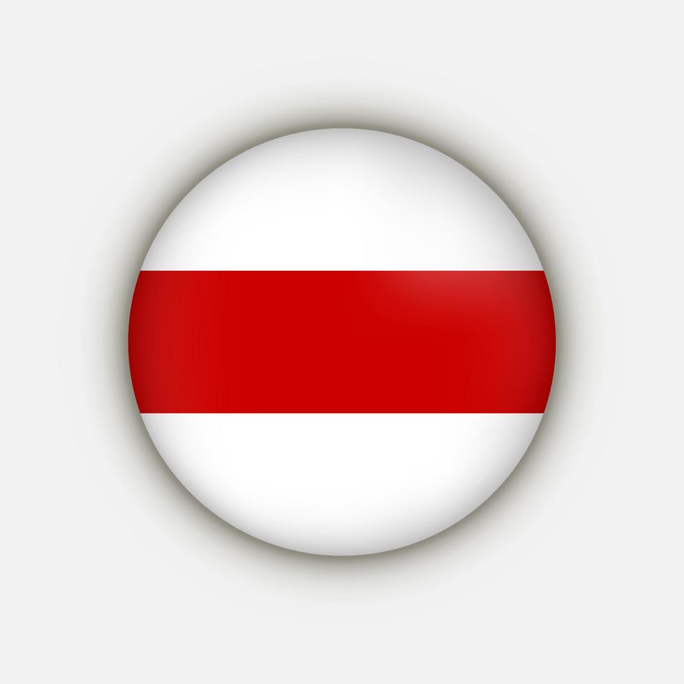 Land Weißrussland. Weißrussland-Flagge. Vektor-Illustration. vektor