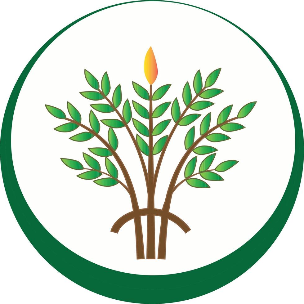 Logobaum einfach vektor