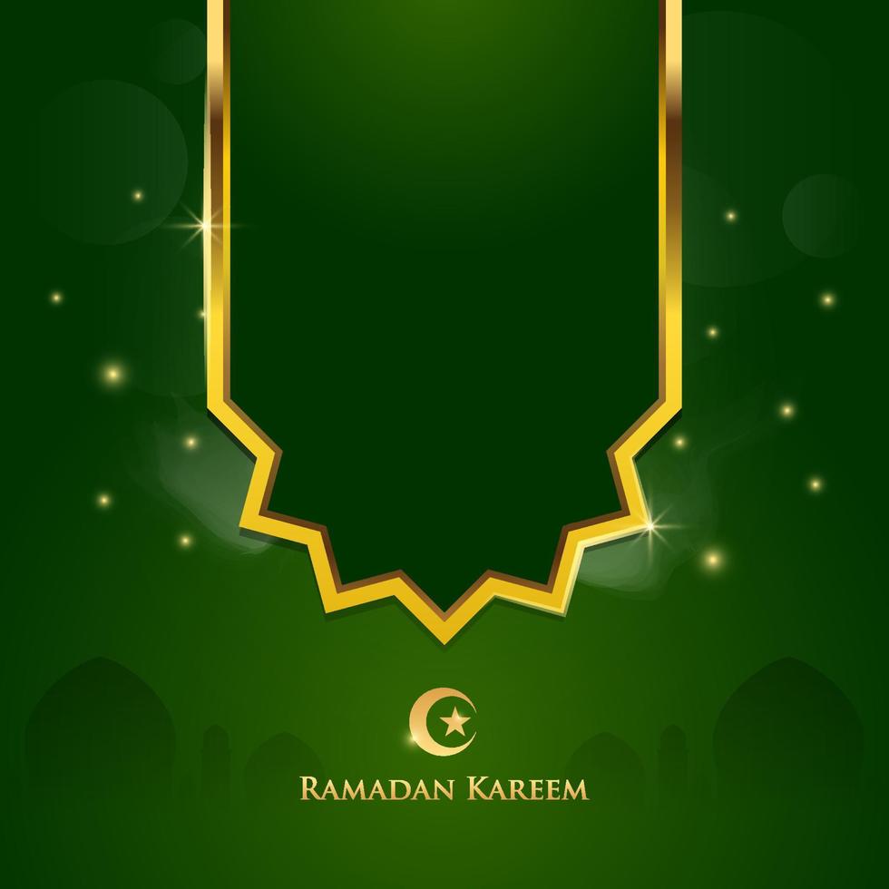 islamisk design moské dörr eller fönster för hälsning bakgrund ramadan kareem och eid mubarak händelse vektor