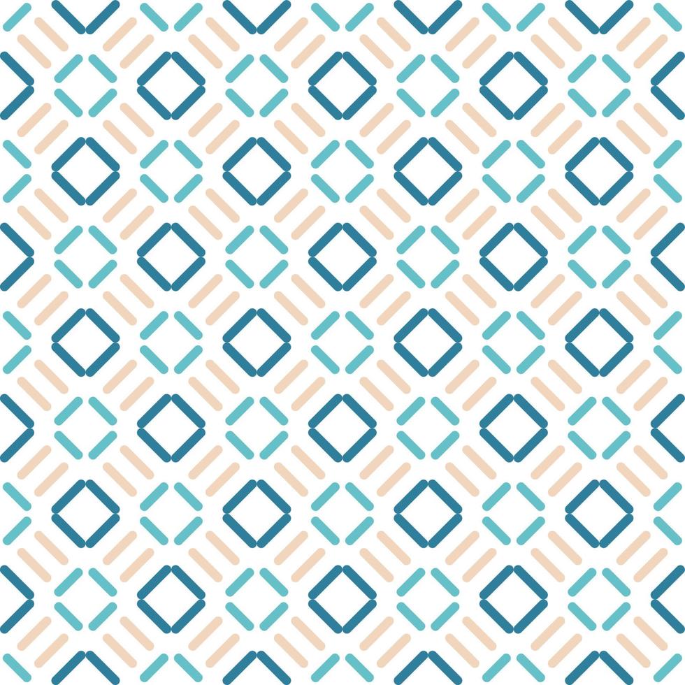 geometrische minimalistische nahtlose Vektormuster. farbiges abstraktes flaches skandinavisches Muster. süßer Hintergrund. vektor