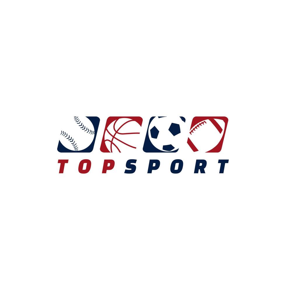 Vereinsmannschaftssport-Logo-Designvektor vektor