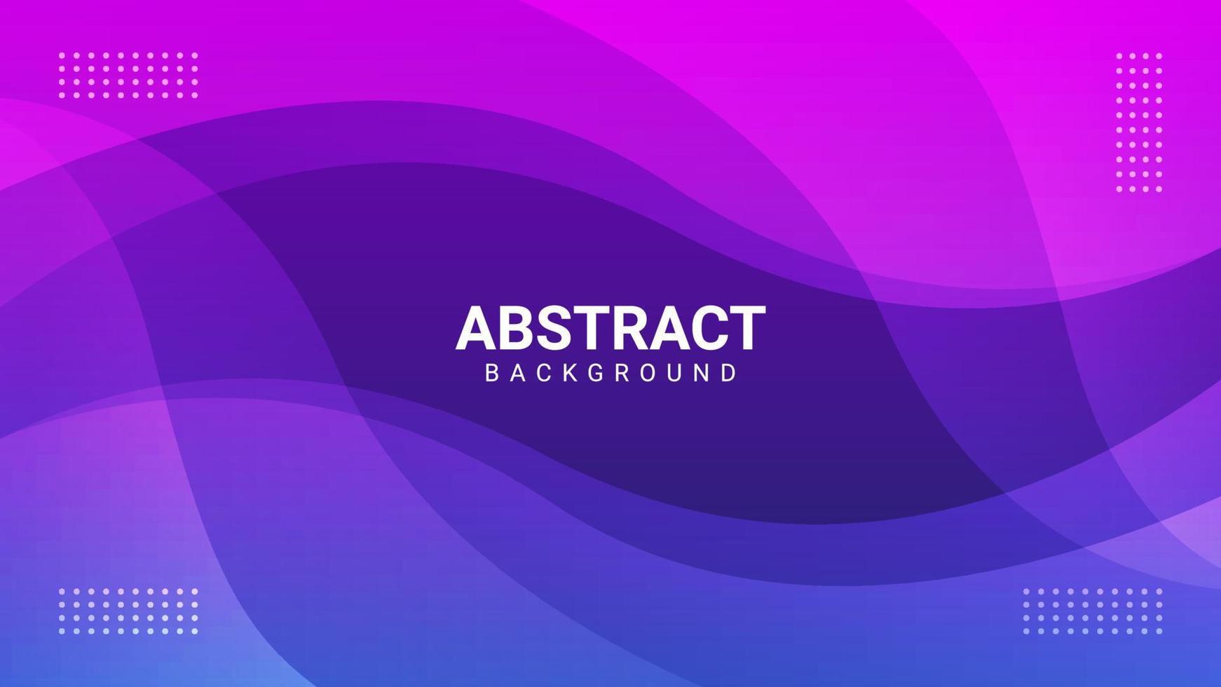 dynamischer abstrakter hintergrund mit lila und rosa farbverlauf vektor
