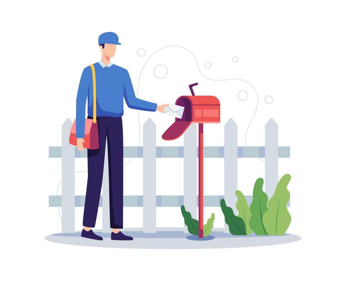 E-Mail-Business-Illustration vektor