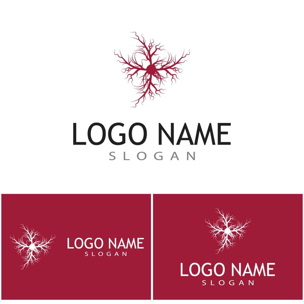 vener logotyp mall vektor symbol medicinsk design
