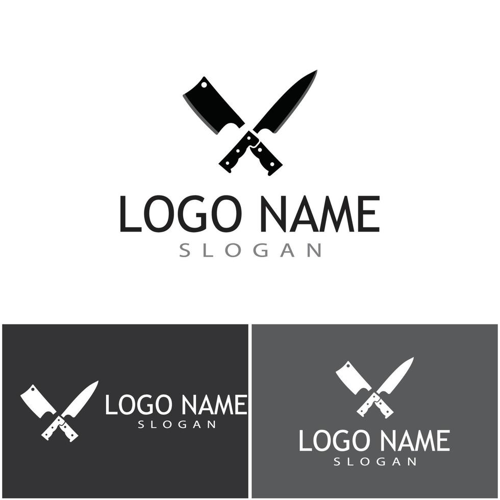 kniv ikon. vektor logotyp illustration isolerade tecken symbol